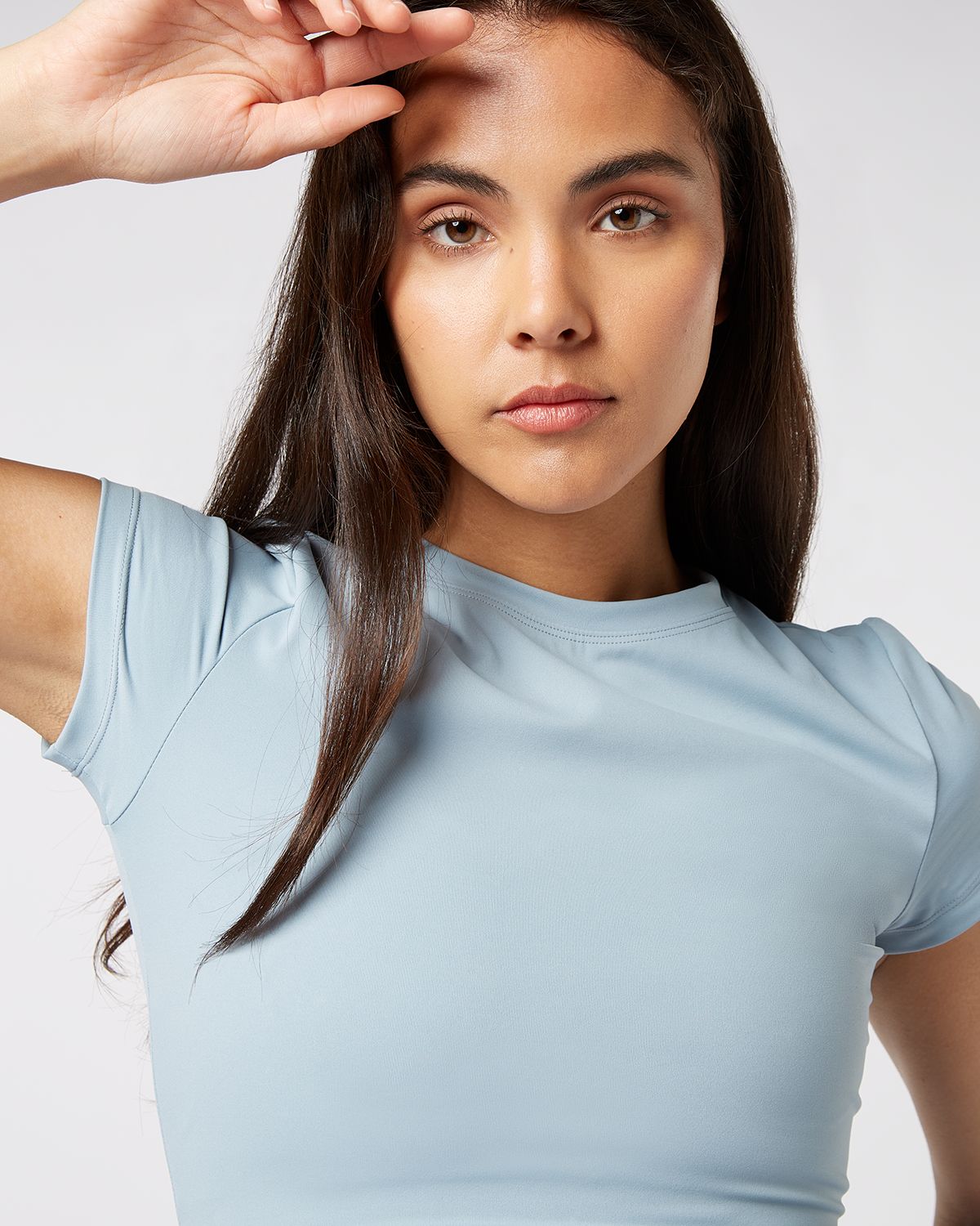 Short Sleeve Top - Sky Blue