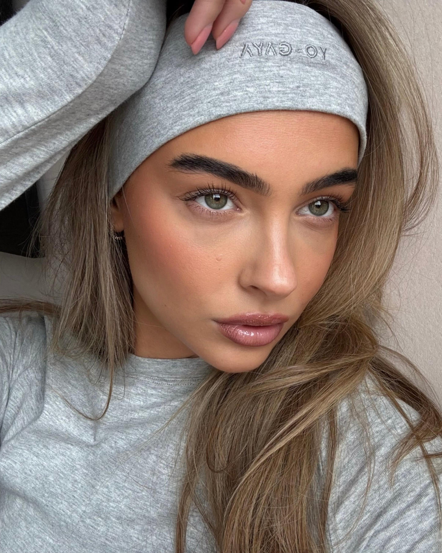 Lounge Headband - Grey Melange