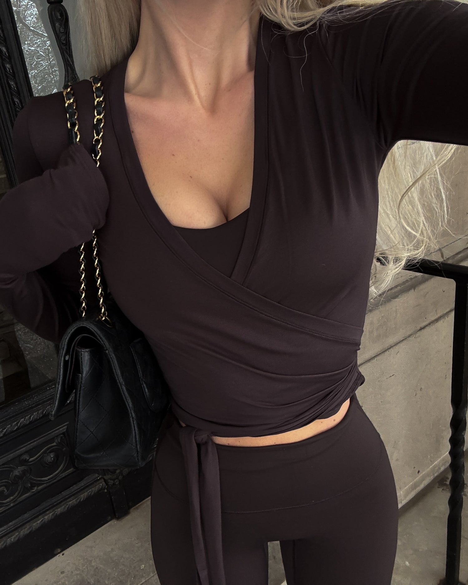 Ballet Wrap - Coffee Bean