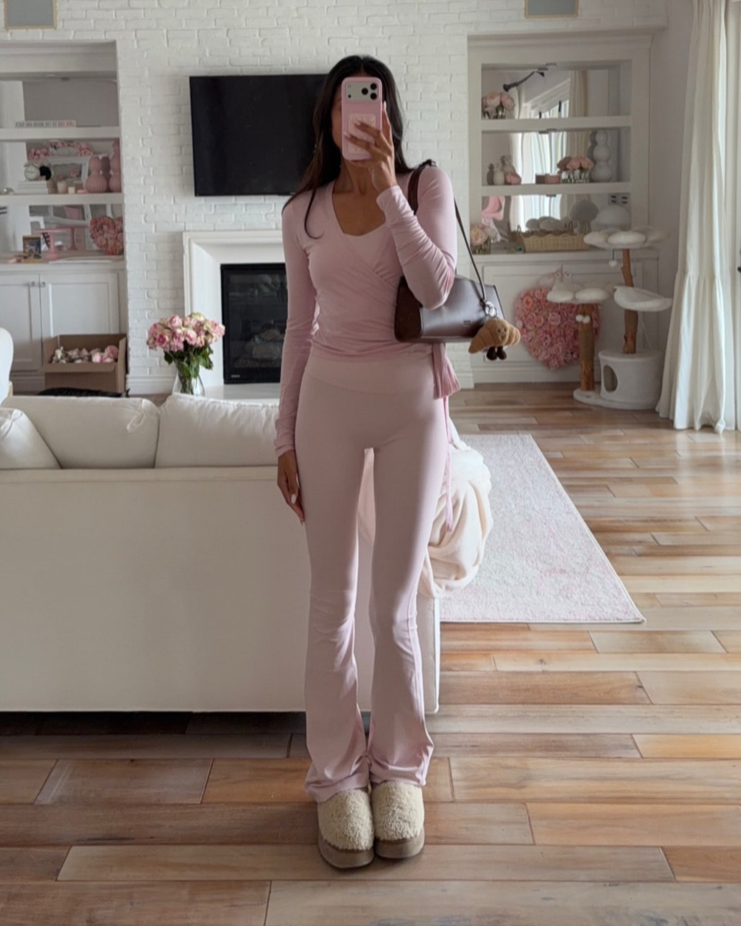 Flared Legging - Blossom Pink