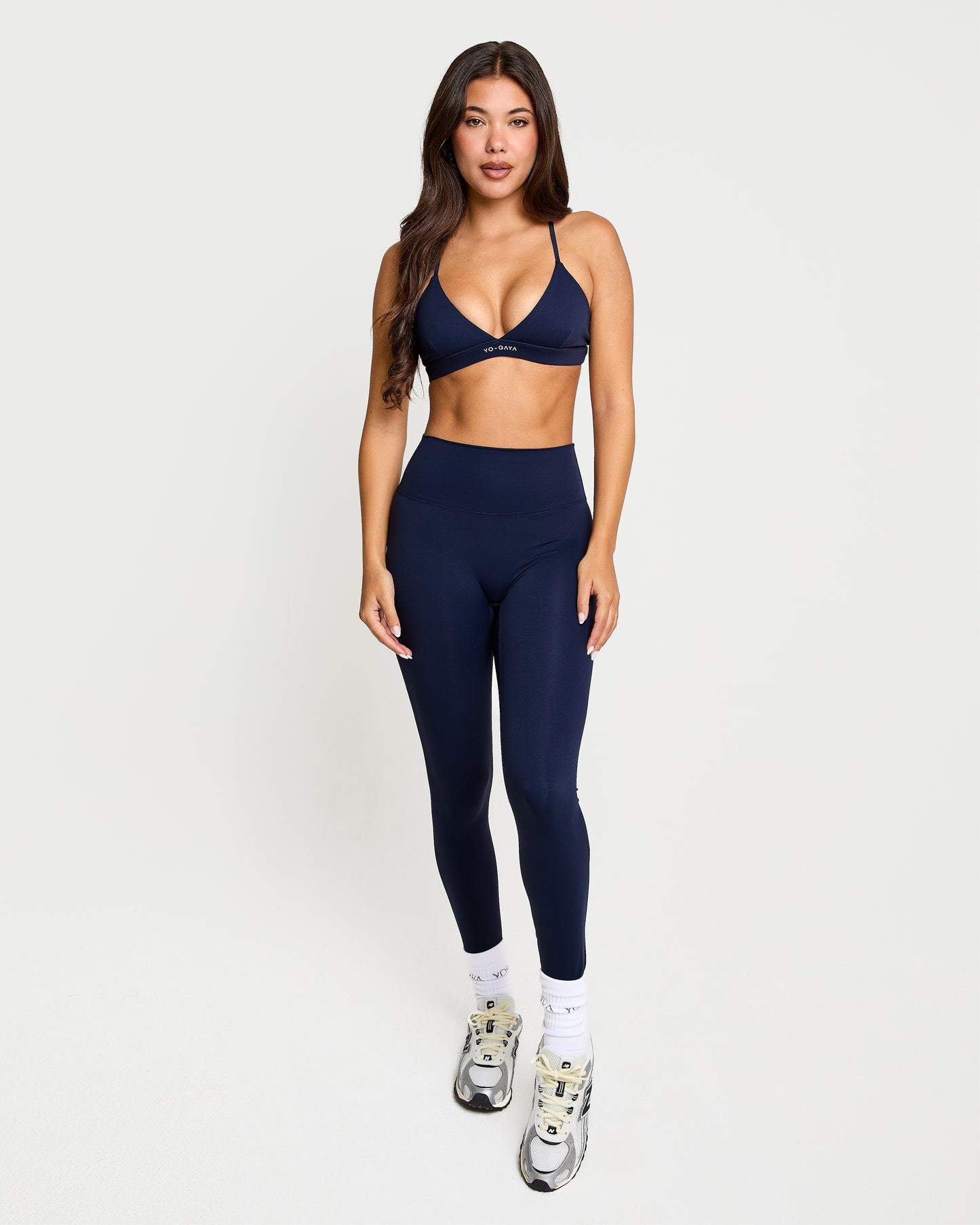 Studio Triangle Bra - Navy Blue