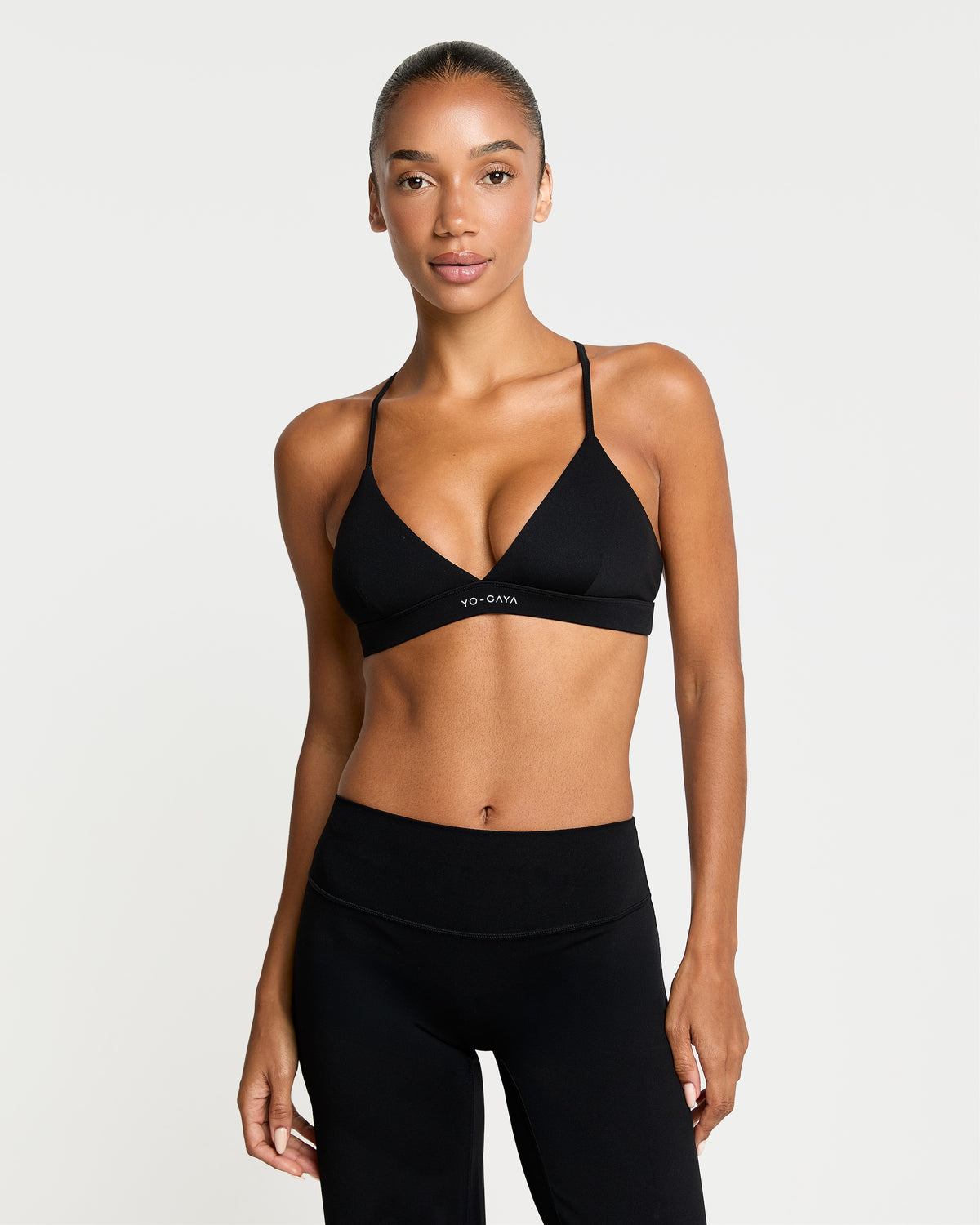 Studio Triangle Bra - Black