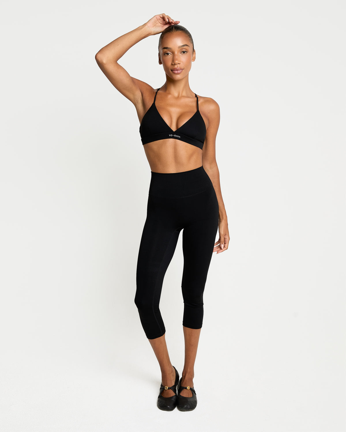 Studio Triangle Bra - Black