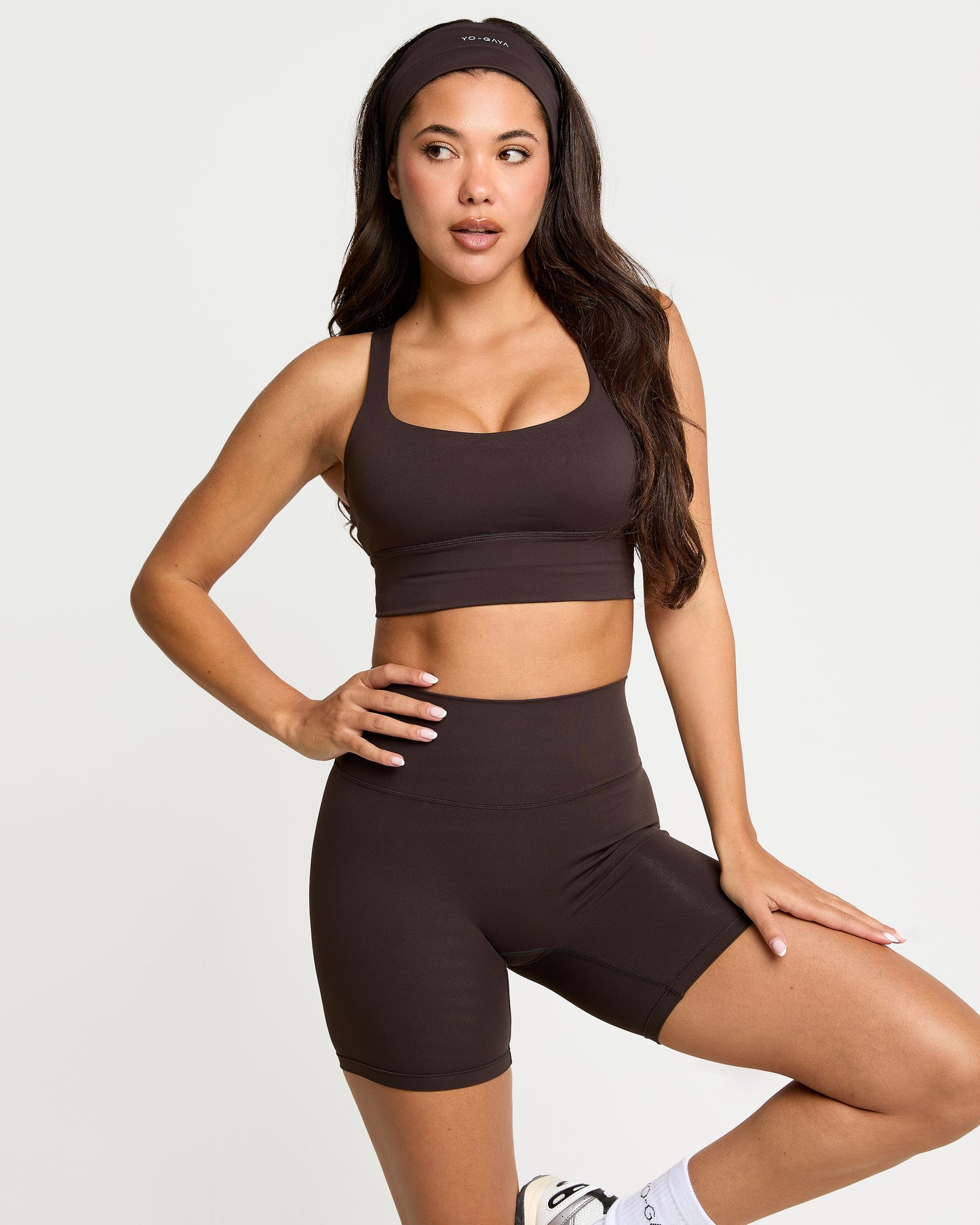 Performance Grip Headband - Coffee Bean