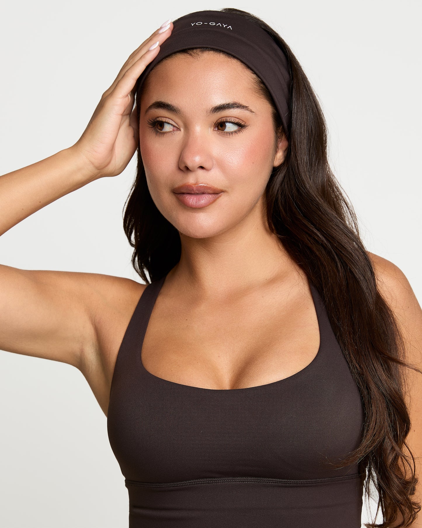 Performance Grip Headband - Coffee Bean